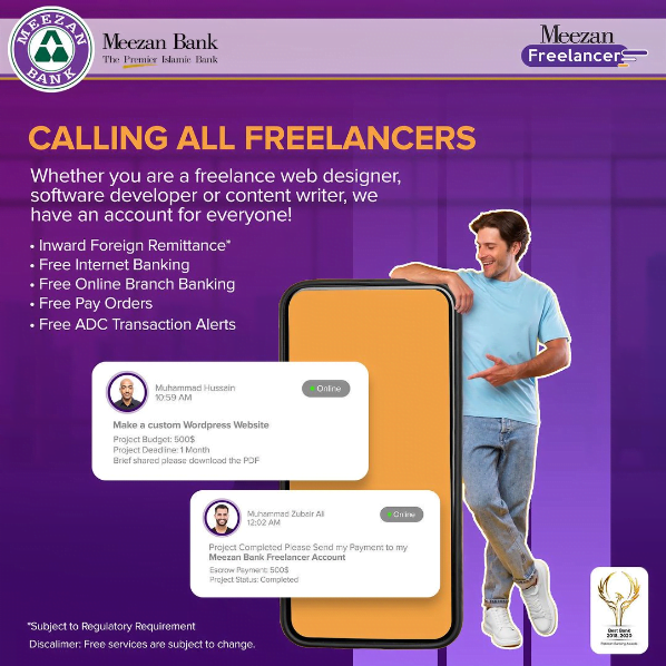 Meezan Bank Freelancer Account