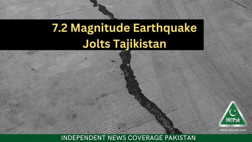 Tajikistan Earthquake