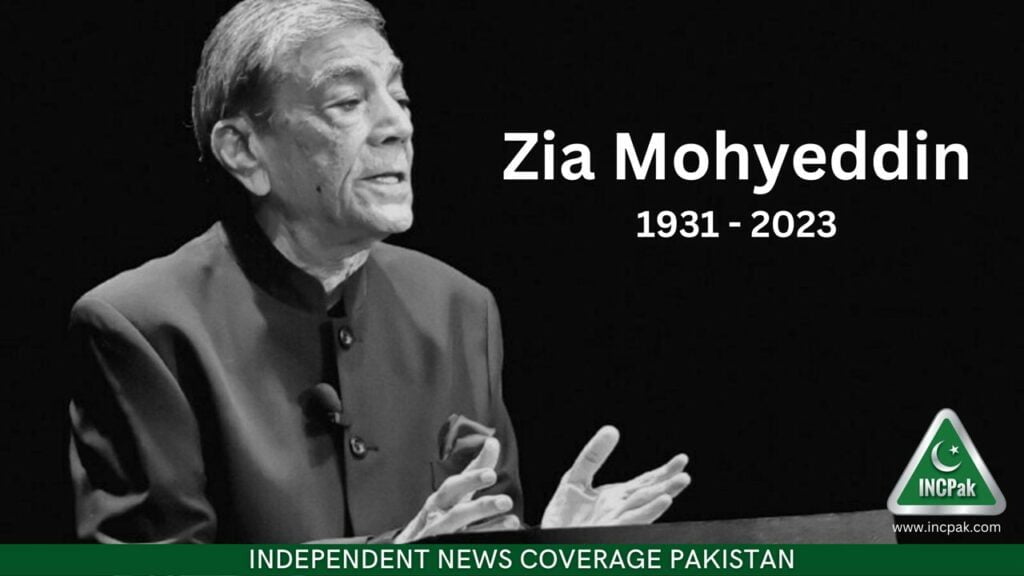 Iconic Actor/Director Zia Mohyeddin passed away in Karachi