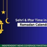 Ramadan Calendar 2023 Ramadan 2023 Daharki Sehri Time Daharki Iftar Time Ramazan 2023