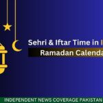 Sehri Time Islamabad Iftar Time Faisalabad Ramadan 2023 Ramadan Calendar 2023 Ramazan 2023