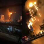 Shahrah e Faisal Fire Karachi Fire Fire Karachi Fire Shahrah e Faisal Portway Trade Center Fire Portway Trade Center