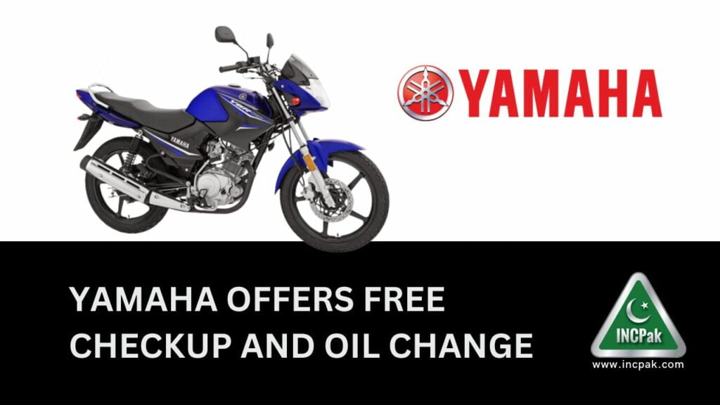 Yamaha Offers Free Oil Change and Free Checkup For Motorcycles