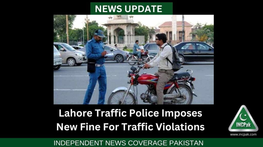 Lahore Traffic Fine, Lahore Traffic Violations