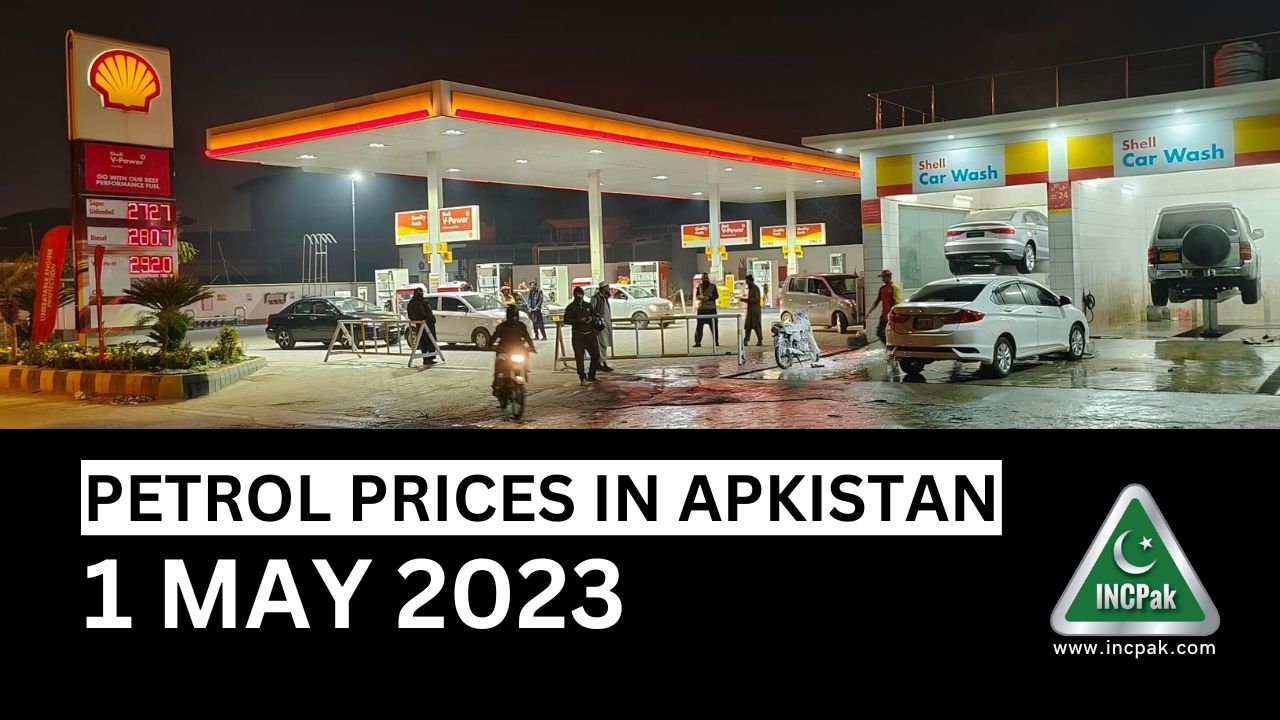 Latest Petrol Prices in Pakistan – 1 May 2023