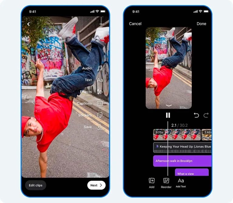 Facebook New Video Editing Tools, Facebook Video Editing Tools, Facebook Discovery, Facebook Video Tab, Facebook Editing Tools