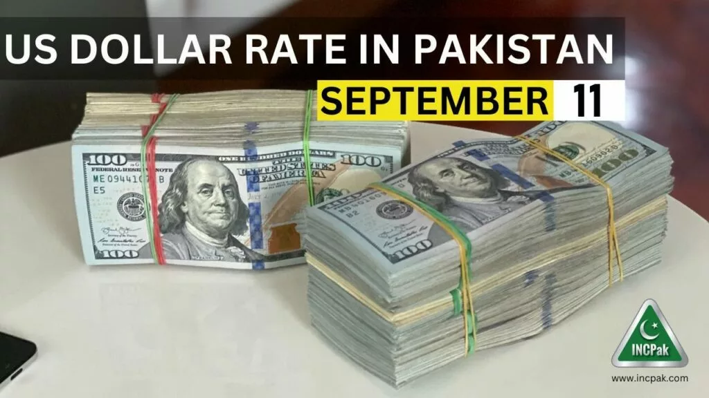 USD to PKR, Dollar Rate in Pakistan - 27 September 2019, Open