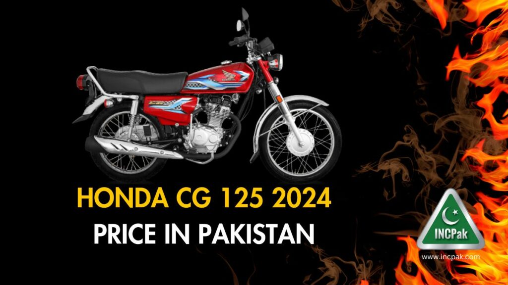 Honda CG 125 2024 Model, Price in Pakistan 