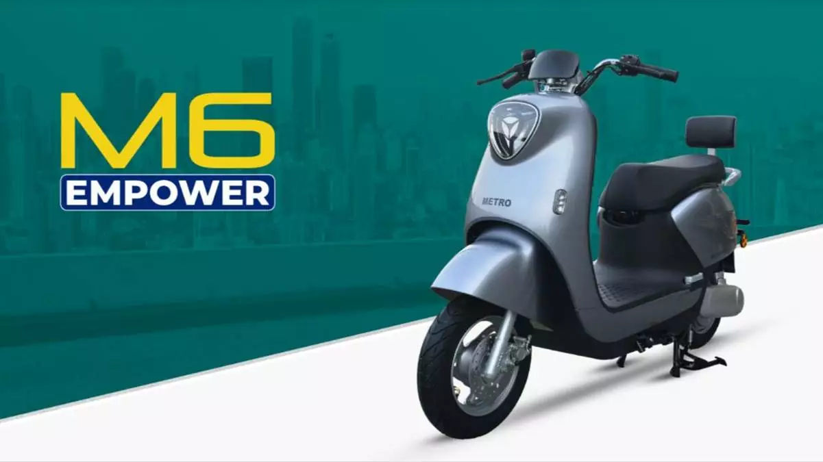 Latest Metro M6 Empower Electric Scooter Price in Pakistan INCPak
