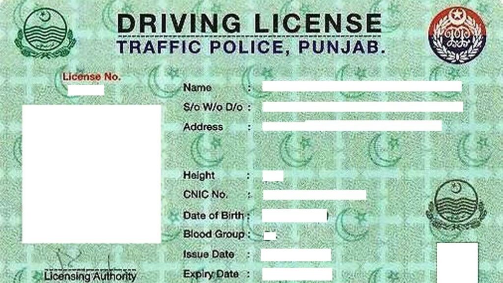 Punjab E Driving License, E Driving License, Punjab Driving License
