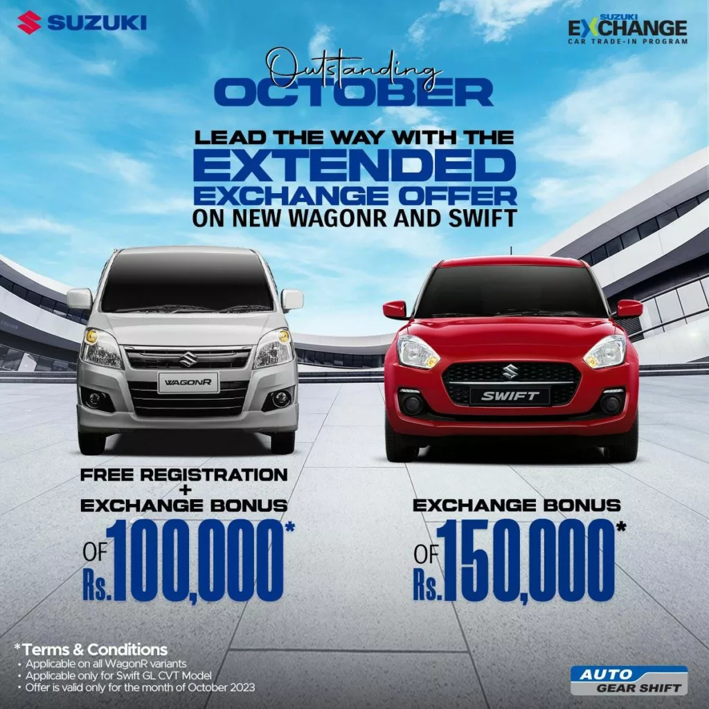 Suzuki Offers, Suzuki Financing, Suzuki Wagon R Registration, Suzuki Free Registration, Suzuki Wagon R Free Registration