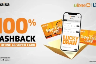 UPaisa Cash Back, Ufone Super Card