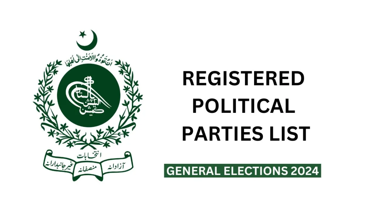 General Elections 2024, Elections 2024, Political Parties, List of Political Parties, List of Political Parties in Pakistan