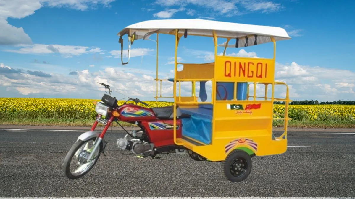 Qingqi Rickshaws, Motorcycle Rickshaws