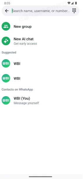 WhatsApp Usernames, WhatsApp Username, WhatsApp