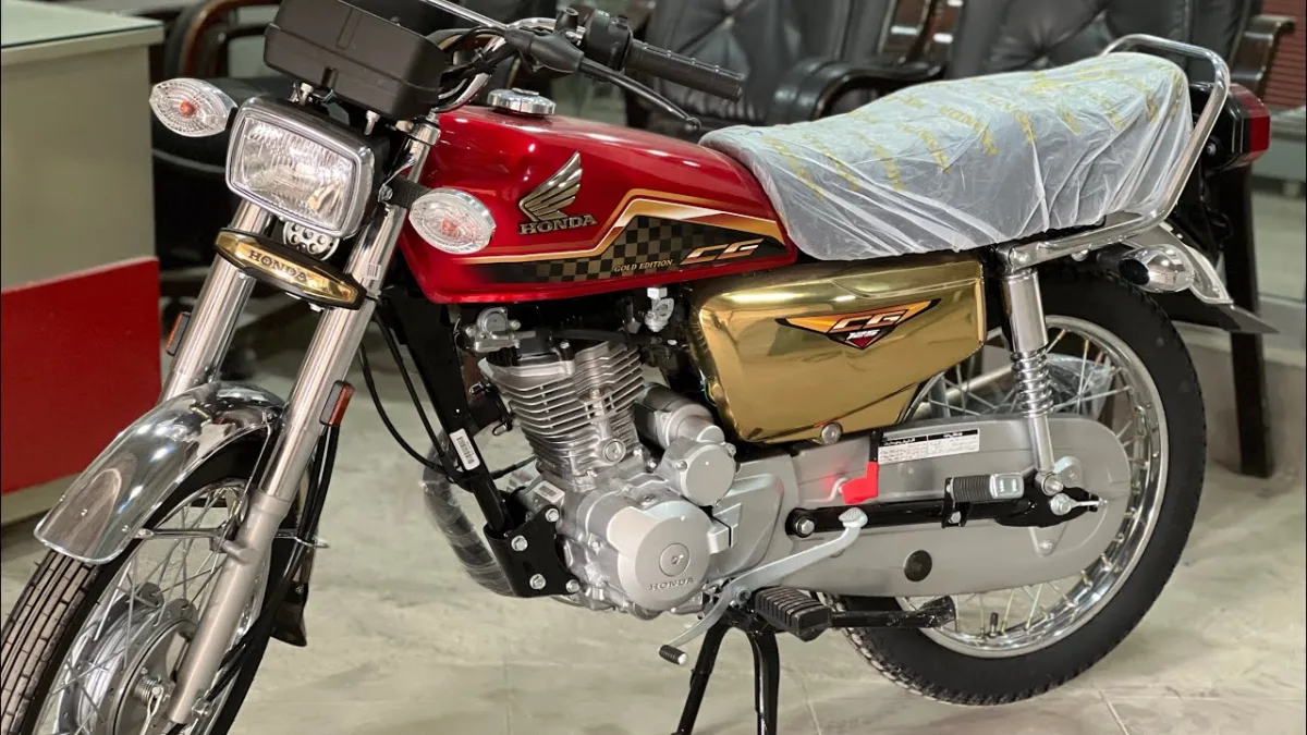 Latest Honda CG 125 2024 Gold Edition 