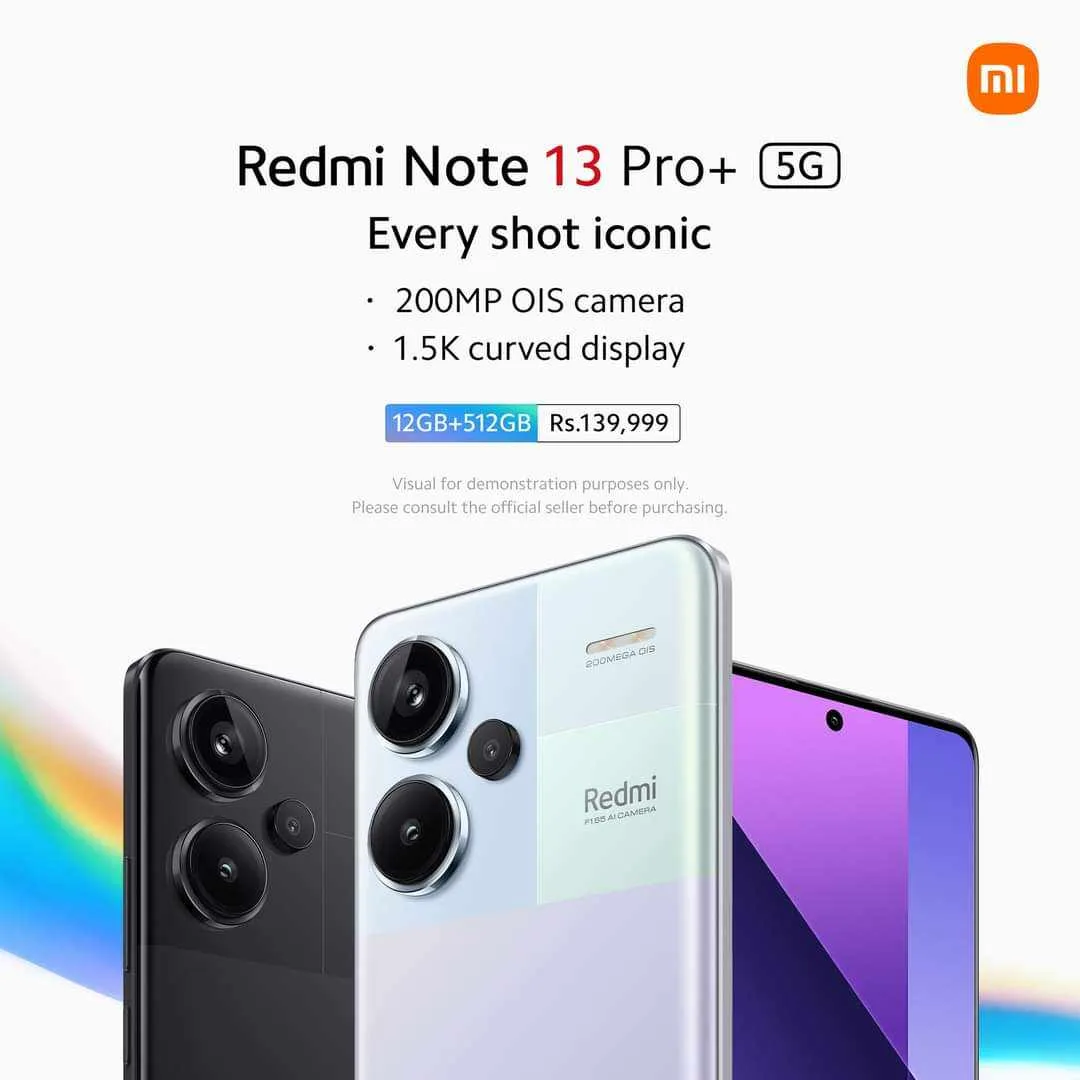 Redmi Note 13 Pro (12GB - 512GB) Price in Pakistan –