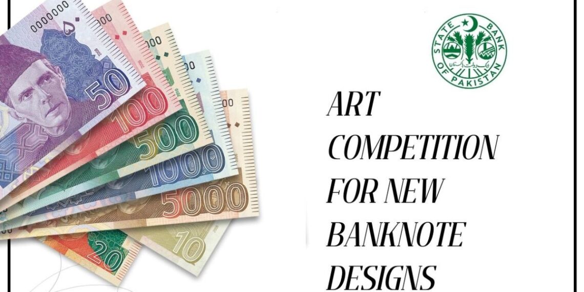 Art Competition, New Currency Notes, New Currency Notes Pakistan, New Pakistan Currency Notes, Art Competition Banknotes