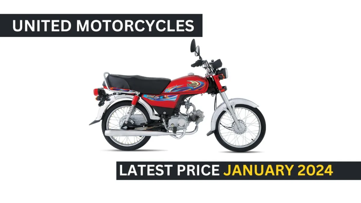 United Motorcycles Prices in Pakistan January 2024
