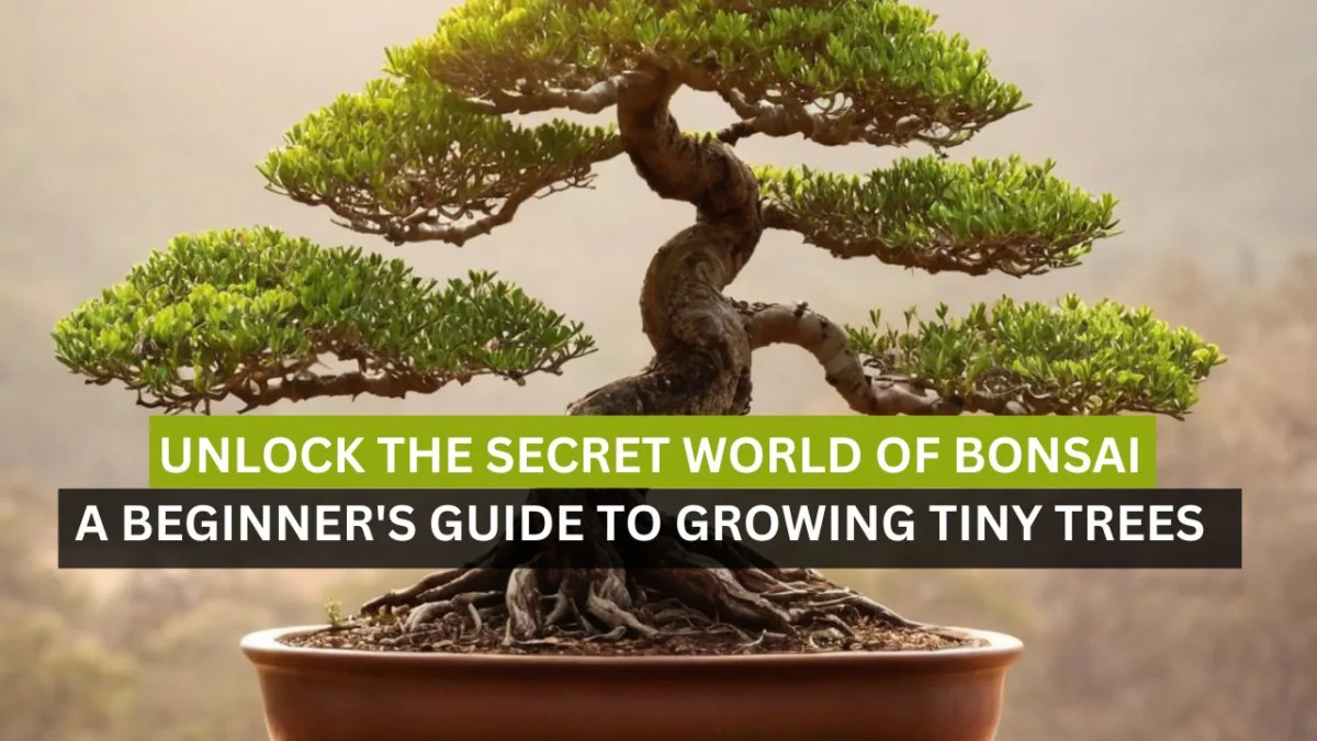 Unlock the Secret World of Bonsai: A Beginner's Guide to Growing Tiny Trees