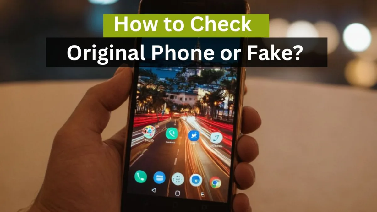 How to Check - Original Phone or Fake?