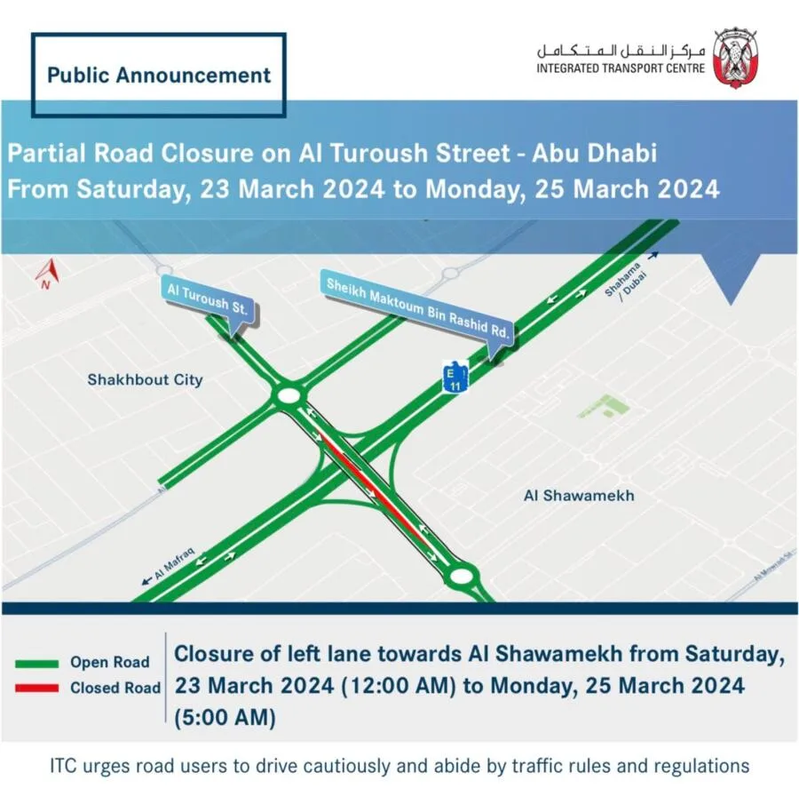 Road Closure Map