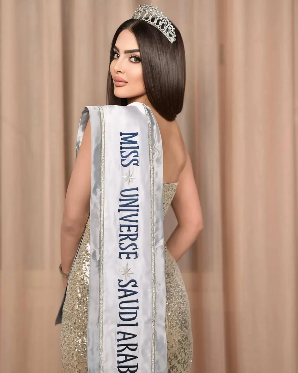 Saudi Arabia Model Alqahtani Wearing Miss Universe Sash