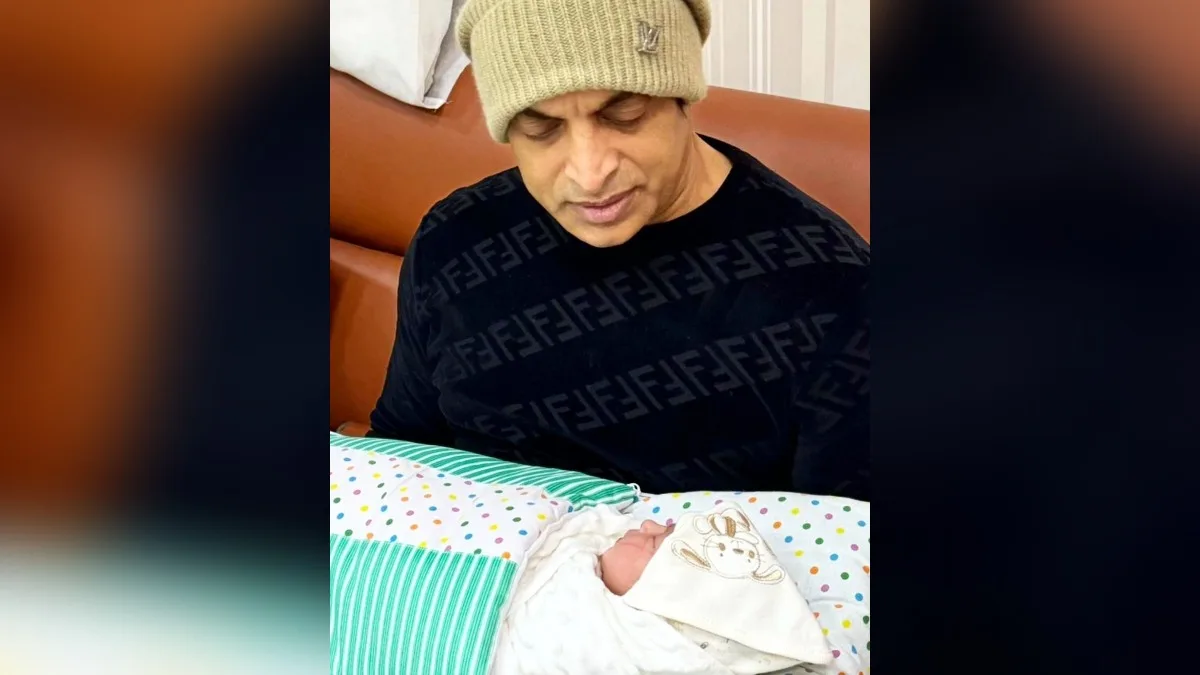 Shoaib Akhtar Welcomes Third Child