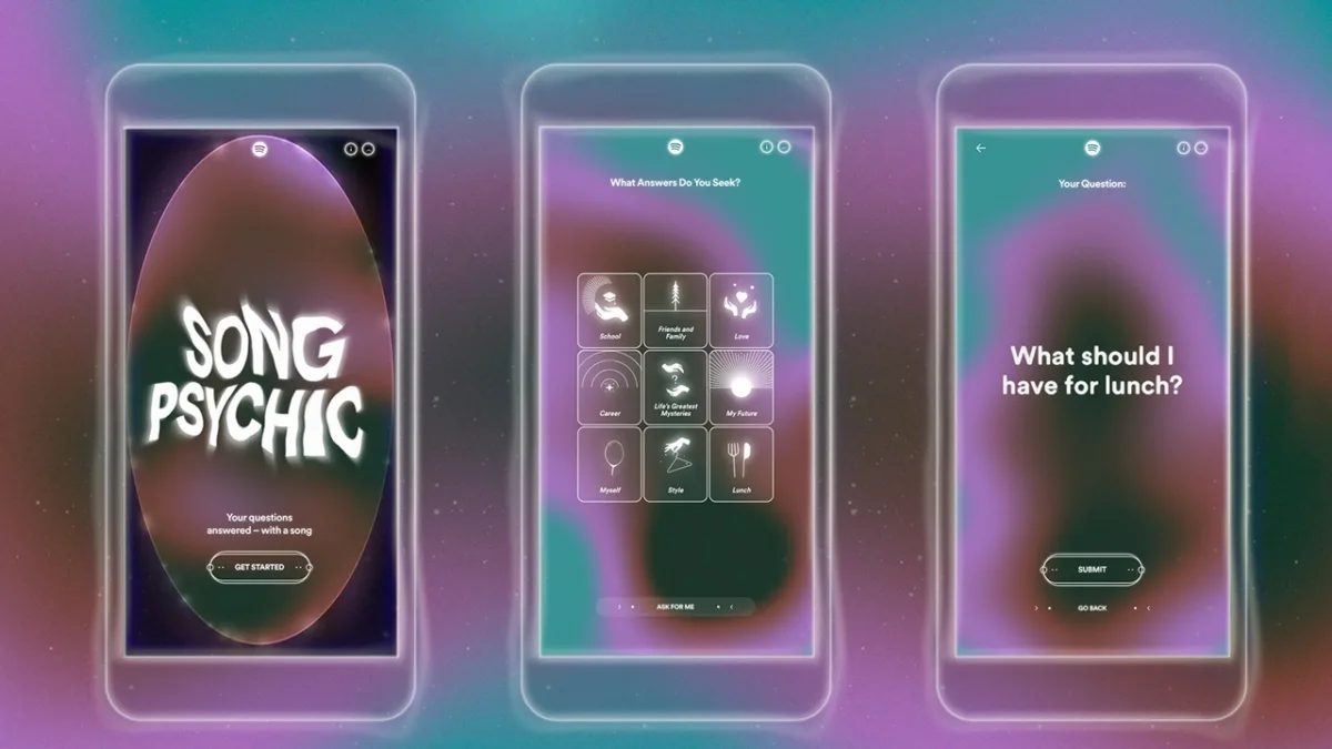 Spotify launches “Song Psychic” to become your new favorite fortune teller