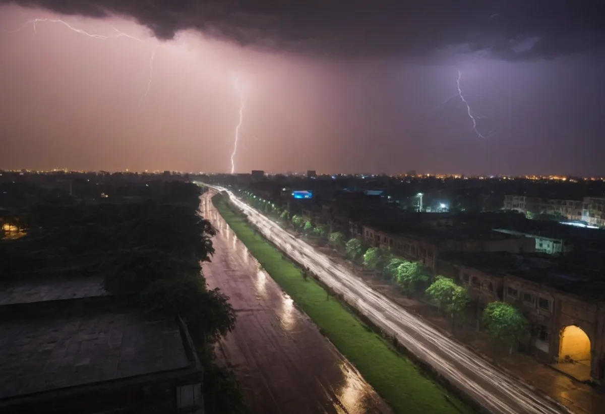 Lahore, Punjab Weather; Isolated Heavy Rain and Hailstorms Expected