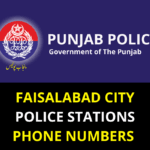 Faisalabad Police Stations Contact Numbers