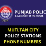 Multan Police Stations Contact Numbers
