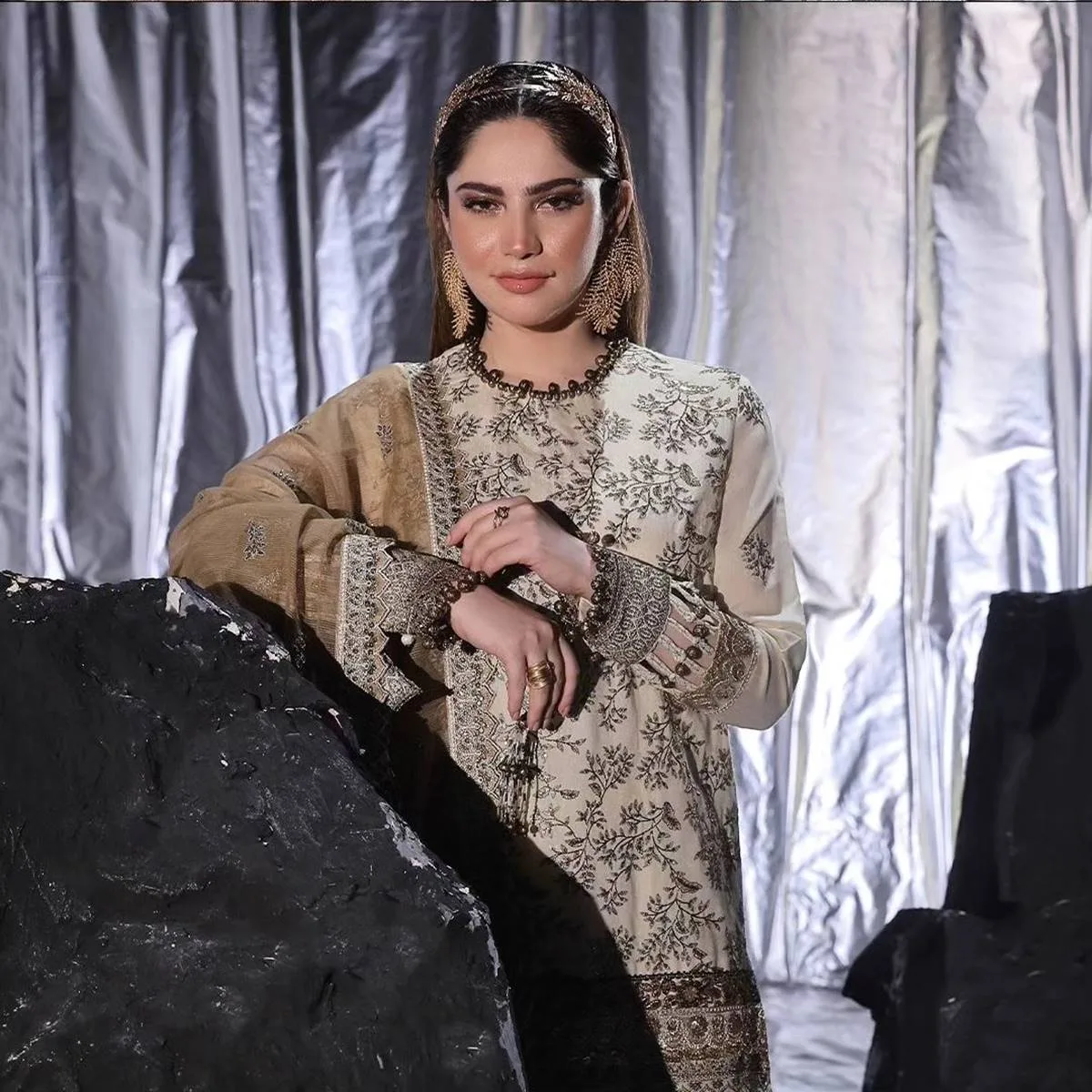 Neelum Muneer Photoshoot for Clothing Brand