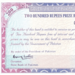 Draw Date for Next Rs 200 Prize Bond in June 2024