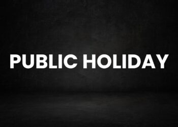 Public Holiday Announced
