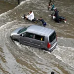 Heavy Rains In Karachi Bringing City to a Standstill