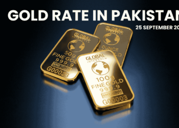 Gold Rate in Pakistan - 25 September 2024