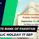 State Bank Of Pakistan announces Public Holiday on September 17 2024