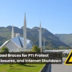 Islamabad Braces for PTI Protest Roadblocks Closures and Internet Shutdown