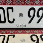Order the New Sindh Ajrak Design Number Plates via GoS app