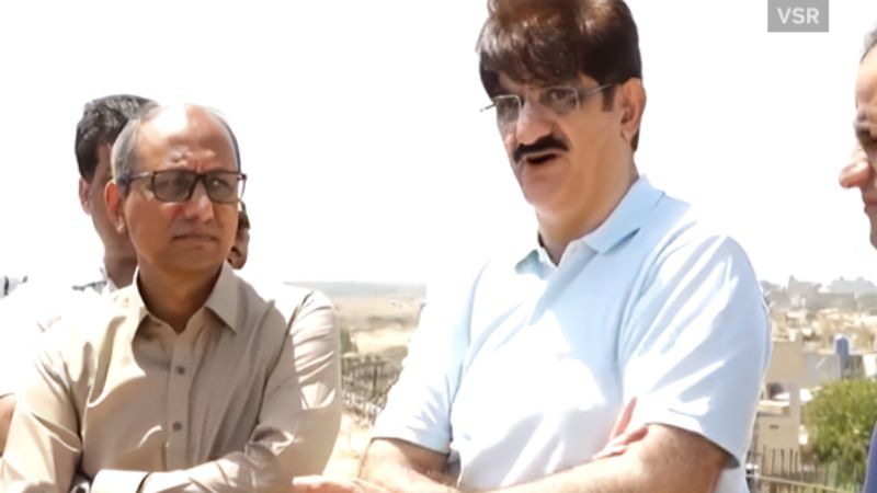 Sindh CM Murad Ali Shah Inspects Bhutto Highway