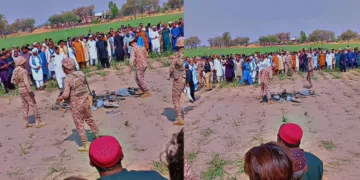 Indian Drone Shot Down in Dharki Sindh by Pakistani Forces