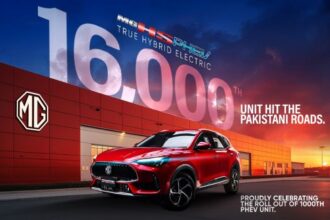 MG Motors Pakistan Line-Off Ceremony of 1000th MG HS PHEV