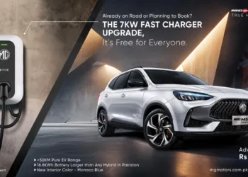 MG Pakistan Upgrades HS PHEV with Faster Charging Solution