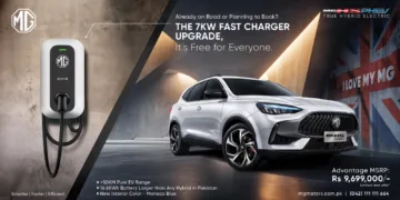 MG Pakistan Upgrades HS PHEV with Faster Charging Solution