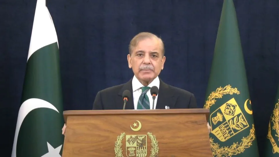 PM Shehbaz Sharif Addresses Nation After Historic Ceasefire with India