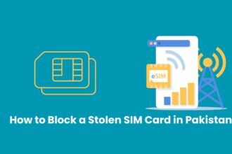 an image written How to Block a Stolen SIM Card in Pakistan