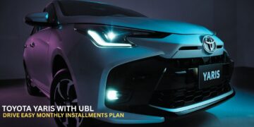 Toyota Yaris with UBL: Drive Easy Monthly Installments Plan
