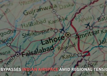 PIA Bypasses Indian Airspace Amid Regional Tensions