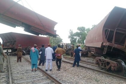 Railway Traffic Restored After Freight Train Derailment Near Mirpur Mathelo